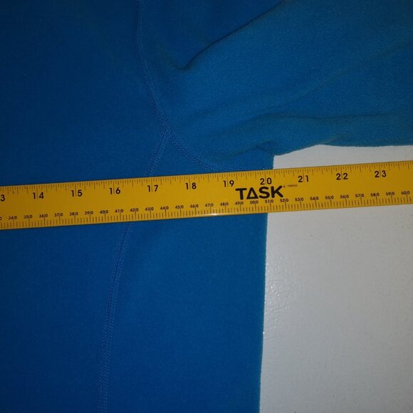 REI CO-OP Ladies Royal Blue 1/4 Zip Fleece Pullover - Picture 5 of 9